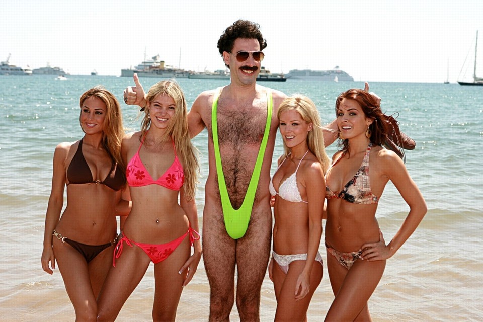 Borato kostiumas (salotinis mankini) Borat Costume - Image 1
