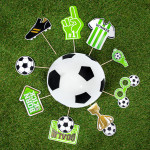 Fotosesijas aksesuāri "Futbols" - Image 3