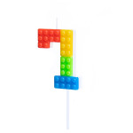 Lego Birthday Candle "7"