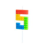 Lego Birthday Candle "5"