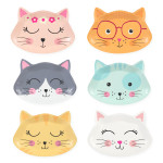 Kitten Party Plates
