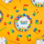 Lego Birthday Candle "6" - Image 3