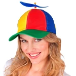 Colorful Cap with Propeller