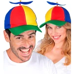 Colorful Cap with Propeller