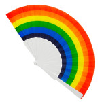 Rainbow-Colored Fan