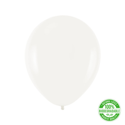 Eco balionas, baltas (30 cm)