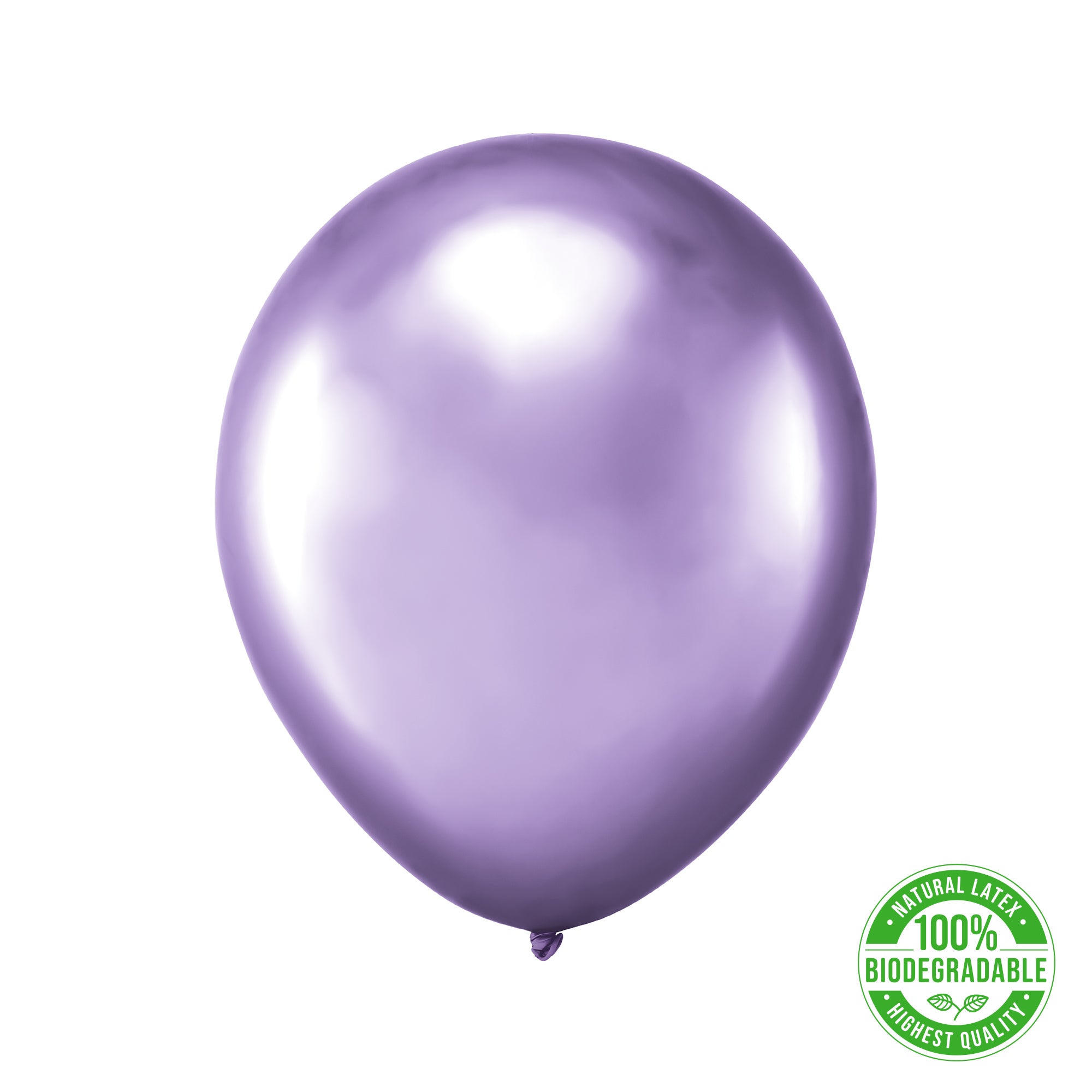 Eco balionas, chromuotas violetinis (30 cm) Eco balionas, chromuotas violetinis (30 cm)