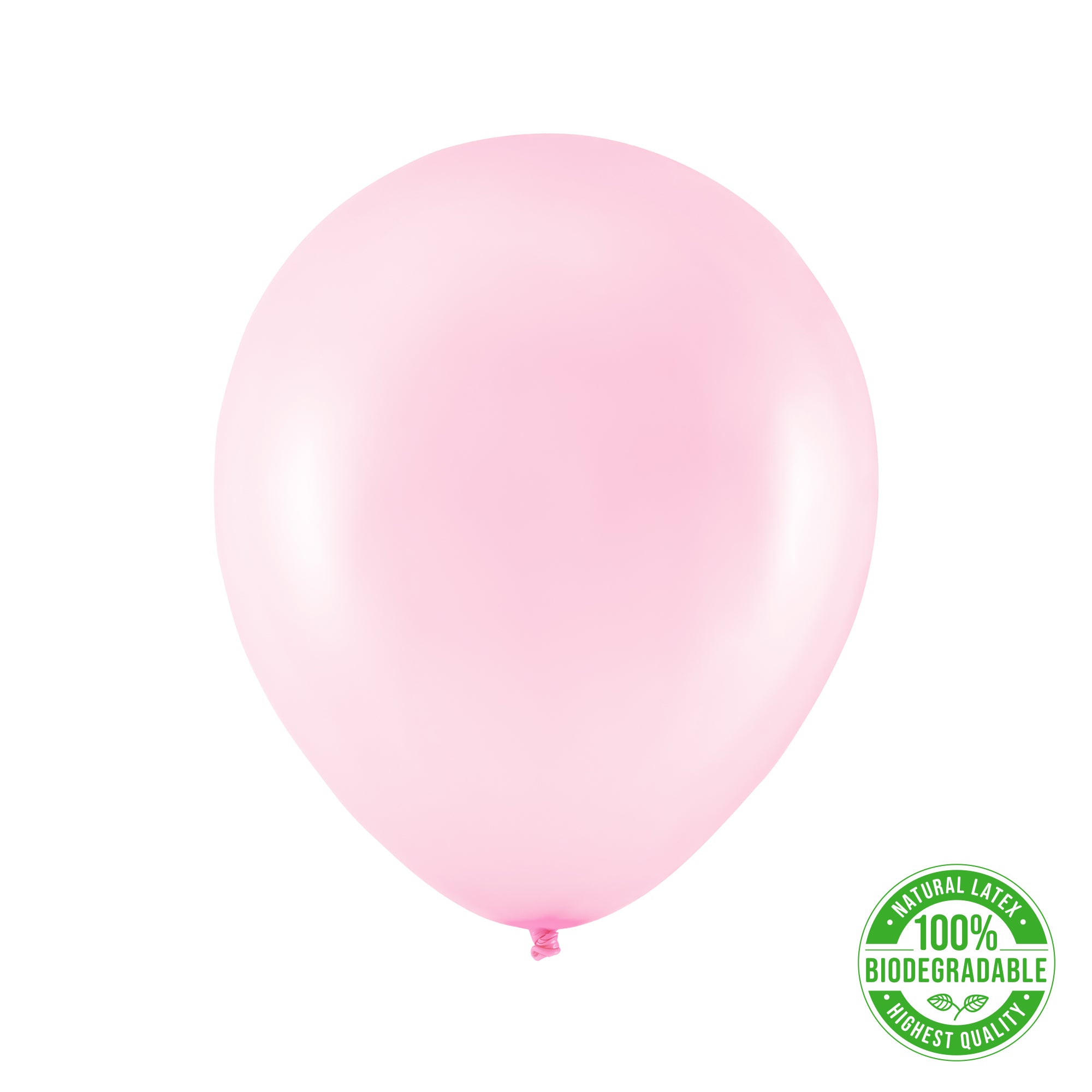 Eco balionas metalizuotas, šviesiai rožinis (30 cm) Eco balionas metalizuotas, šviesiai rožinis (30 cm)