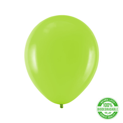 Eco balionas, ryškiai salotinis (30 cm)