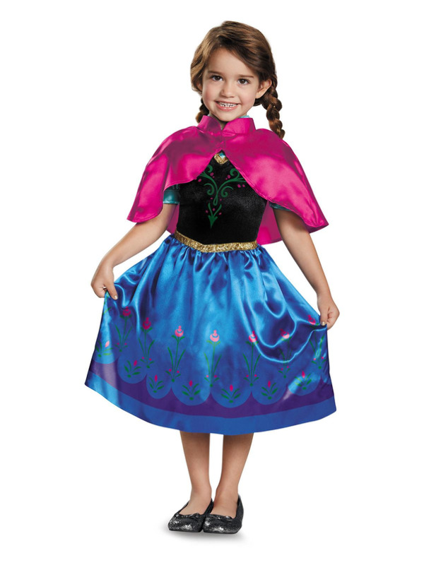 Frozen Anos kostiumas mergaitėms Frozen Anos kostiumas mergaitėms
