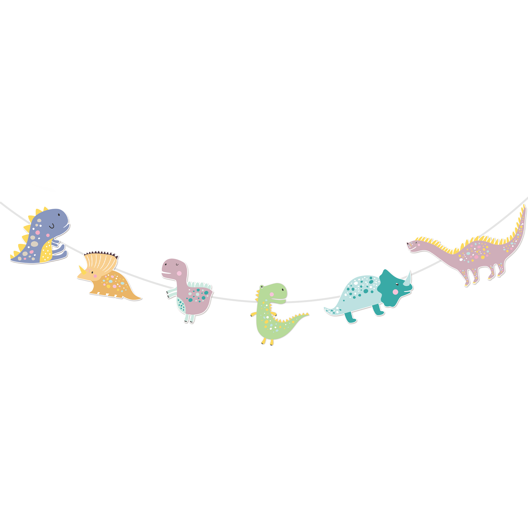 Girlianda dinozaurai (300 cm) Girlianda dinozaurai (300 cm)