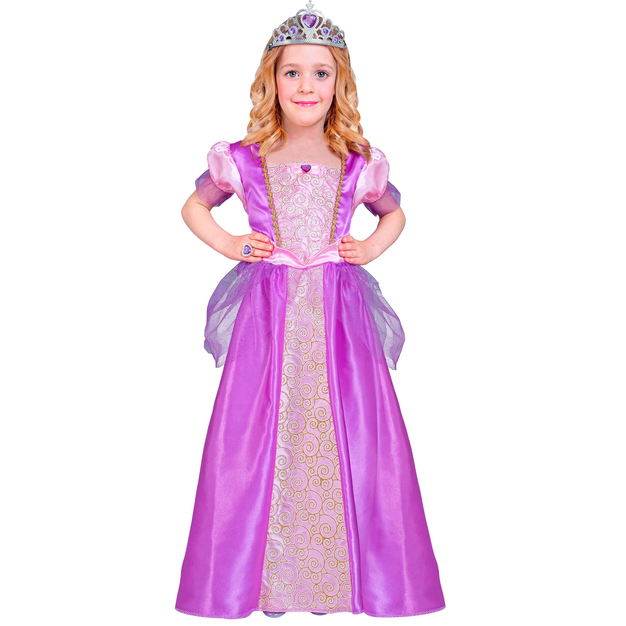 Princesės suknelė su tiara Princesės suknelė su tiara