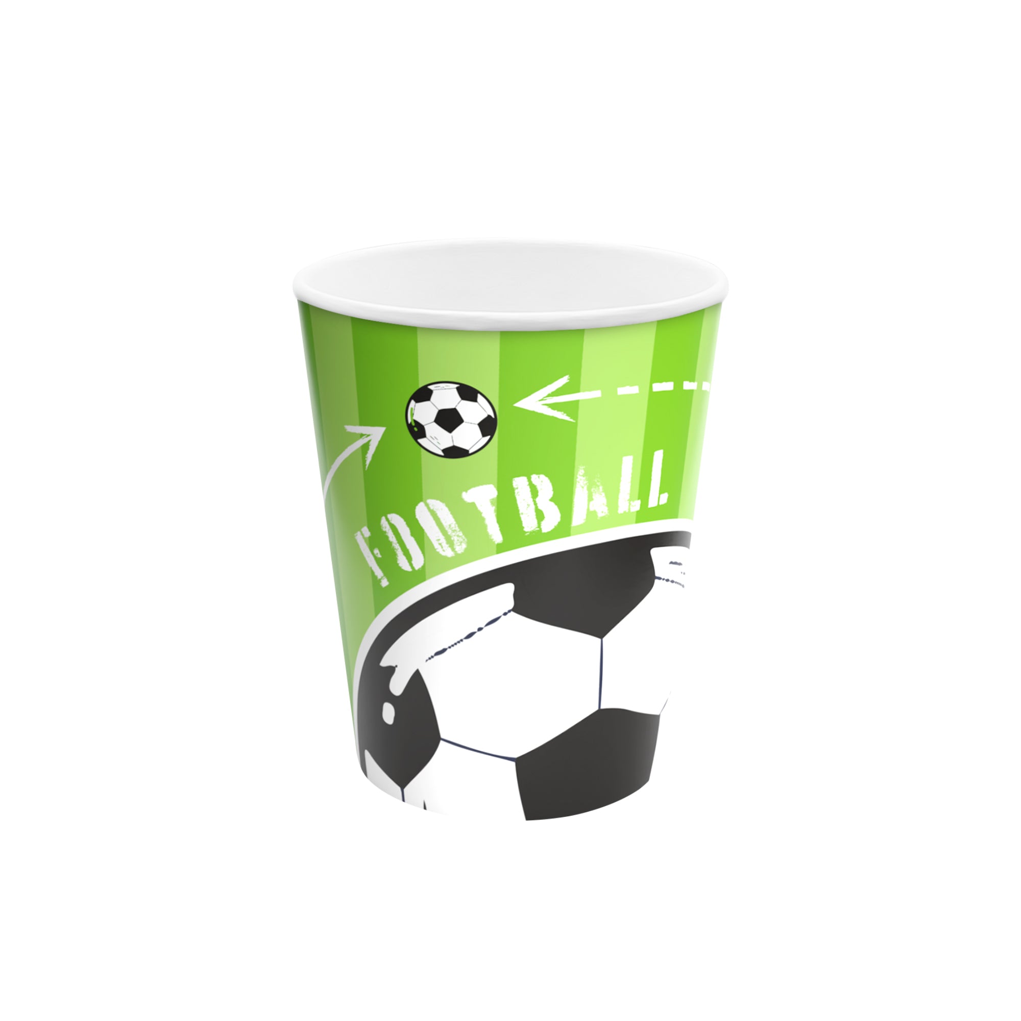 Vienkartiniai puodeliai Futbolas ( 6vnt/220 ml) Vienkartiniai puodeliai Futbolas ( 6vnt/220 ml)